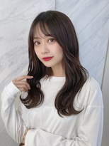 コア 銀座(COA)&nbsp;テラコッタ/韓国風ヨシンモリ/流れるレイヤー/前髪カール[銀座]