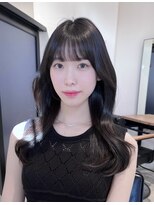 アイヴィー(IVY)&nbsp;前髪ぱっつん韓国ヘア【田部井達朗】