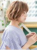 ■デザインカラーオンブレくせ毛風大人ボブ52★大宮10代20代30代