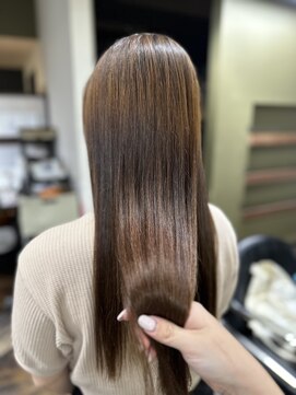 ガルボヘアー 名古屋栄店(garbo hair) オイルストレート10代20代髪質改善ツヤ髪