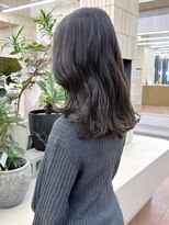 パークレーン アイス イヴェン(park lane ICI yeven)&nbsp;ブリーチなしオリーブグレージュ　レイヤーカット/momoka