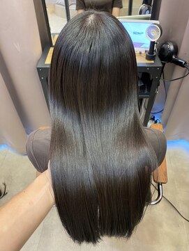 エクラート リラ 立川店(ECLART lilas.) 落ち着きブラウンヘアスタイル【半個室/マンツーマン施術】