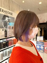 ヘアーサロン リアン 鴻巣店(hair salon Rien) インナーパープル/レイヤーカット