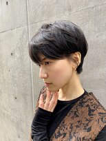 ハルキ ミナト ジャパン オオサカ(HARUKI MINATO japan OSAKA)&nbsp;40代50代小顔似合わせカットくびレイヤーエモージュ大人可愛い