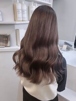 ベレーザ 渋谷(BELEZA)&nbsp;6955髪質改善グレージュカラーレイヤーロング韓国ワンホンヘア