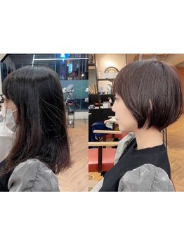 《30～50代大人女性》自宅での再現性を重視した小顔補正立体カットで創る"美フォルムヘア"は扱いやすさ◎