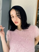 バランス 天王寺店(Balance)&nbsp;髪質改善×韓国風レイヤー×暗髪ヘア