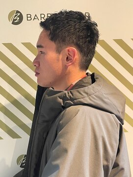 バーバーバー アカバネ(BARBER-BAR AKABANE) くせ毛を生かしたベリーショート アイビーカット/クルーカット#2