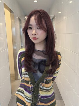 スノッブサンク(Snob ciNQ) レイヤーカット/顔まわりカット/ラベンダーカラー