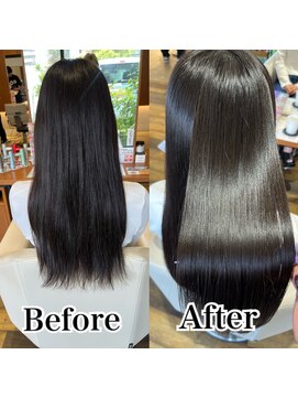 サラビューティーサイト 志免店(SARA Beauty Sight) 【あんstyle】夏は艶髪！サラドラトリートメント！
