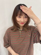 イル(ill) レイヤーたっぷり　ボブ　ぱっつん前髪