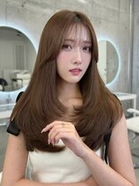 フォンズ(FONS)&nbsp;上品韓国ヘアミルクティーベージュ