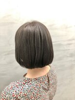 ジーナ 船橋(Zina)&nbsp;髪質改善＊マチルダボブアッシュカラー＊美髪【Zina船橋】