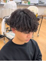 ビカム 名駅(become) アイロンセット風緩め波巻きパーマ