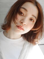 エインアンリー 明治神宮前(AIN.ANLY.)&nbsp;☆肩上ボブ色っぽボブ軽めボブくせ毛風パーマくるくるパーマ韓国