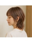 ミディアムレイヤーウルフ 20代 30代 40代 50代 60代髪質改善