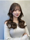 □大宮顔周りレイヤーカットハッシュカット髪質改善縮毛矯正