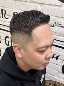 ヒロギンザ 仙台本店(HIRO GINZA) バーバースタイル フェードカット