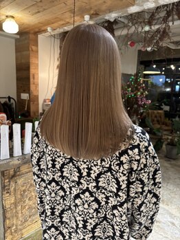 アイル(I'll)の写真/《素髪のような柔らかさ、質感にこだわるストレート》広がりやうねりを抑え、扱いやすい髪質へ[広島/立町]