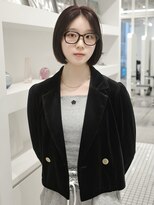 ノーヴァン デフォーム(NOVAN DEFORM)&nbsp;ボルドーカラーミニボブ