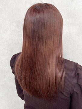 ルノン フィージュ(LUNON fieju) 黒髪クラゲヘアーオリーブグレー小顔ココアベージュ