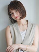 ガーデン ジングウマエ(GARDEN jingumae) 切っぱなしボブ/エアリーボブ/レイヤー/美髪/キャラメルブラウン