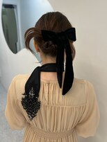ローウェ 渋谷(Louwe)&nbsp;カチモリお呼ばれヘア【Louwe 渋谷 mitsuki】