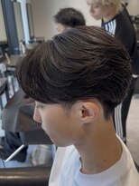 リード 渋谷店(REEED) ニュアンスパーマストレートパーマセンターパート