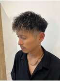 短髪から伸ばしたいメンズ限定パーマ