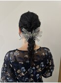 結婚式お呼ばれアレンジ♪