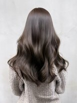 シオン(shion) ロンググレージュ韓国ヘアオリーブベージュ_ba584542