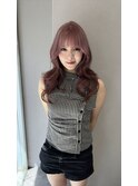 【あいり】ピンクベージュ/ダブルブリーチ