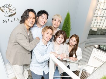 ミリア(MILIA)の写真/髪質改善　講師在籍◎髪のお悩みを知り尽くしたプロ集団