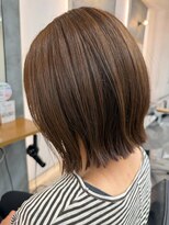 ギルド 清瀬店(GUILD)&nbsp;大人ミディアムボブ×ベージュブラウン