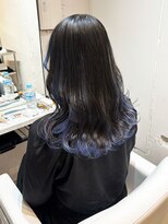アンナ 広瀬通店(Anna) インナーカラー/ブリーチ/ブルーラベンダー/推しカラー/仙台