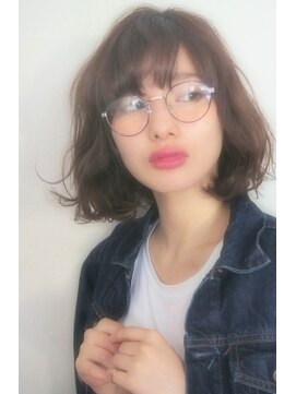 リマ(RIMA) 【RIMA】SHUN～外国人風ふわミディbob～