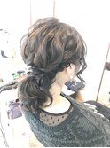 ローポニーブライダルアレンジ【ヘアアレンジ　立川/立川南口】