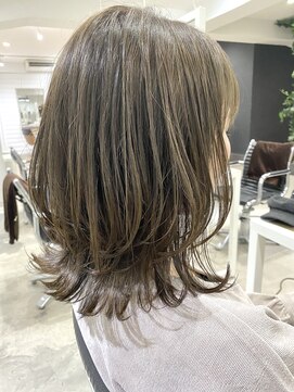 オウル(Owll) ◆◇大人可愛いミディアムレイヤー ベイクドカラー◇◆