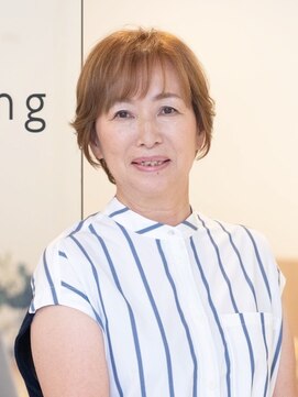 えがお美容室 【えがお美容室】40代50代に人気◎白髪カバーショートボブ