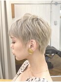 【束感ショートヘア】