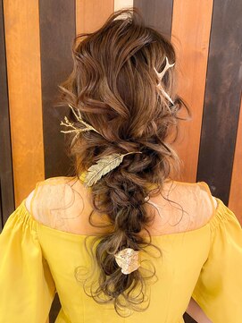 ネオリーブ クタ 町田店(Neolive kuta) 【Neolivekuta】パーティーヘアセット(編みおろし) 【町田】