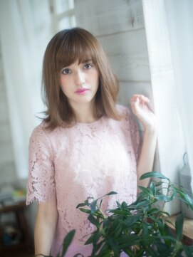 ココカラー アンド カット 茶屋町店(CoCo Color&Cut) ツヤ感外ハネロブ【岡山】【倉敷】【茶屋町】