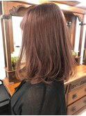 【invitation】透け感ピンクベージュ