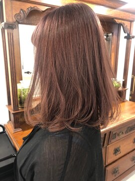 インビテーション(invitation) 【invitation】透け感ピンクベージュ