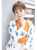 大人マッシュショート #カーキグレージュ大人かわいい