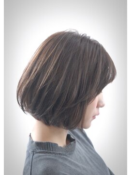 ニーナ せんげん台(nina) 大人可愛い20代30代40代ボブ前下がり丸みボブ