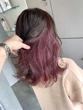 エイト 沖縄豊崎店(EIGHT toyosaki) 【EIGHT 豊崎】お客様スタイル_インナーpink violet