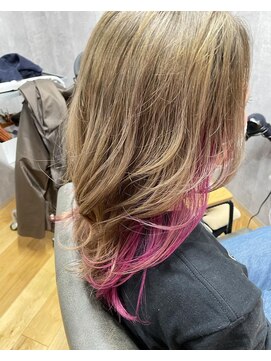 カームバイリコ 学芸大学(calm by liko) 美髪/大人かわいい/こなれミディ/サンドベージュ[学芸大学]