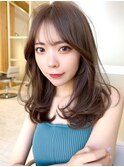大人かわいい韓国ヘアに合わせ小顔顔まわり レイヤーカット#