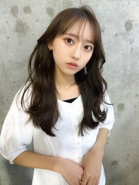 シーシンジュク 新宿南口(Sea shinjuku) 韓国風前髪×レイヤーカット【髪質改善/新宿/レイヤーカット】